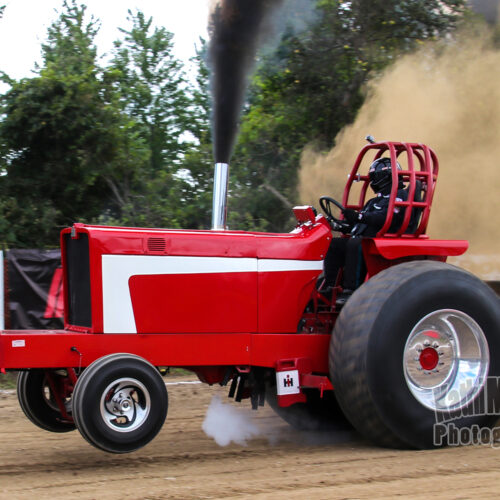 Case IH Tractor pulling at SWOTPA